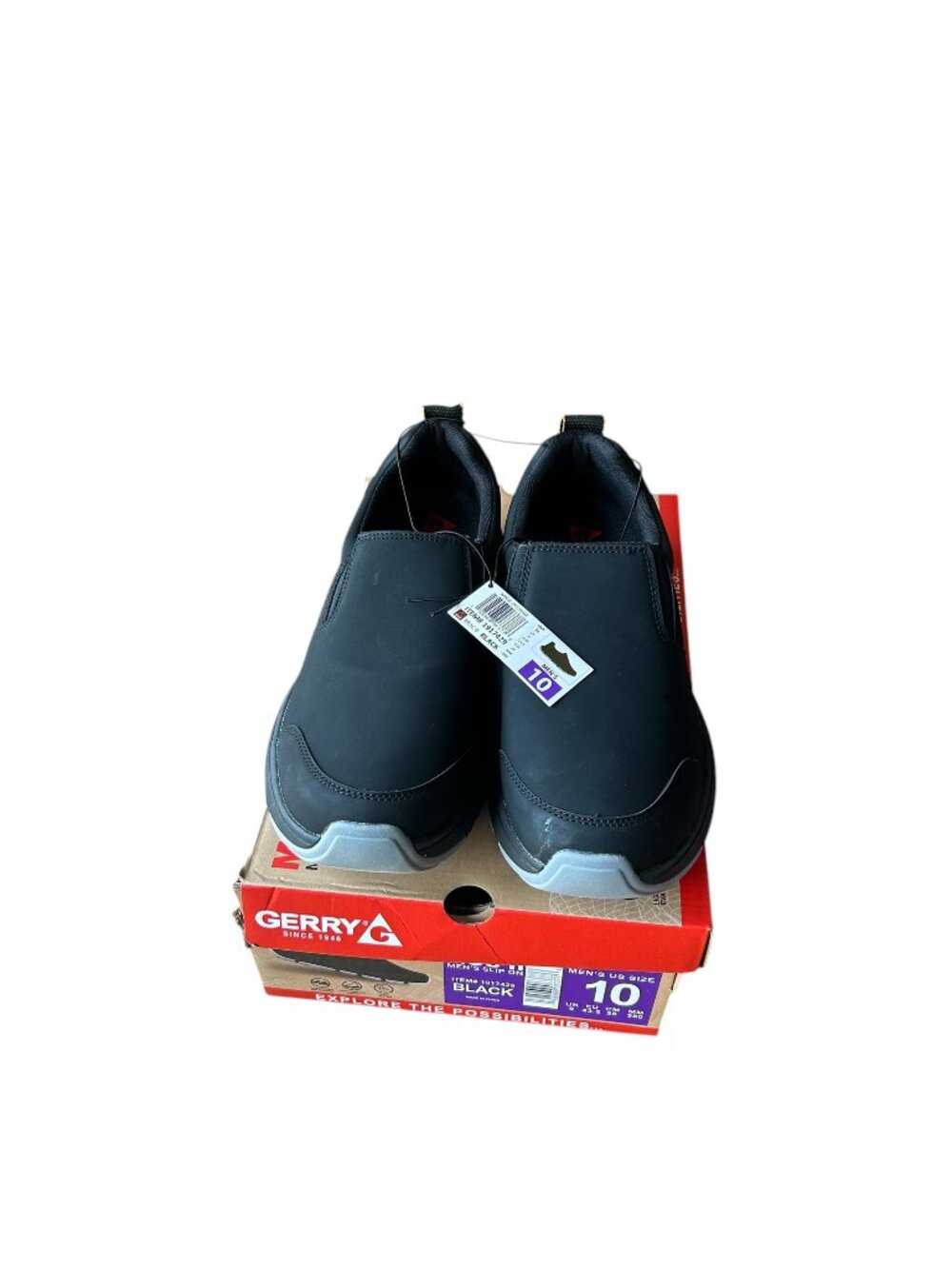 Gerry Men's Moc II Shoe Black Size 10